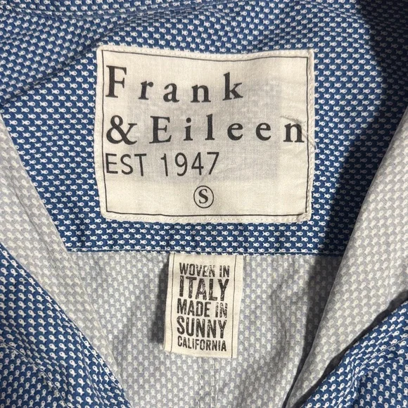 Frank & Eileen Blue long sleeve Dress Shirt - Picture 2 of 3